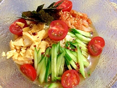 棒ラーメンで作る〜麻辣冷麺〜